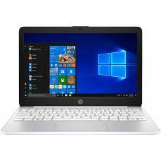 HP Stream 11.6-inch HD Laptop PC, Intel Celeron N4020, 4 GB RAM, 64 GB eMMC, WiFi 5, Webcam, HDMI, Windows 10 S with Office 365 Personal for 1 Year, White